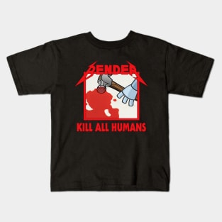 Kill All Humans Kids T-Shirt